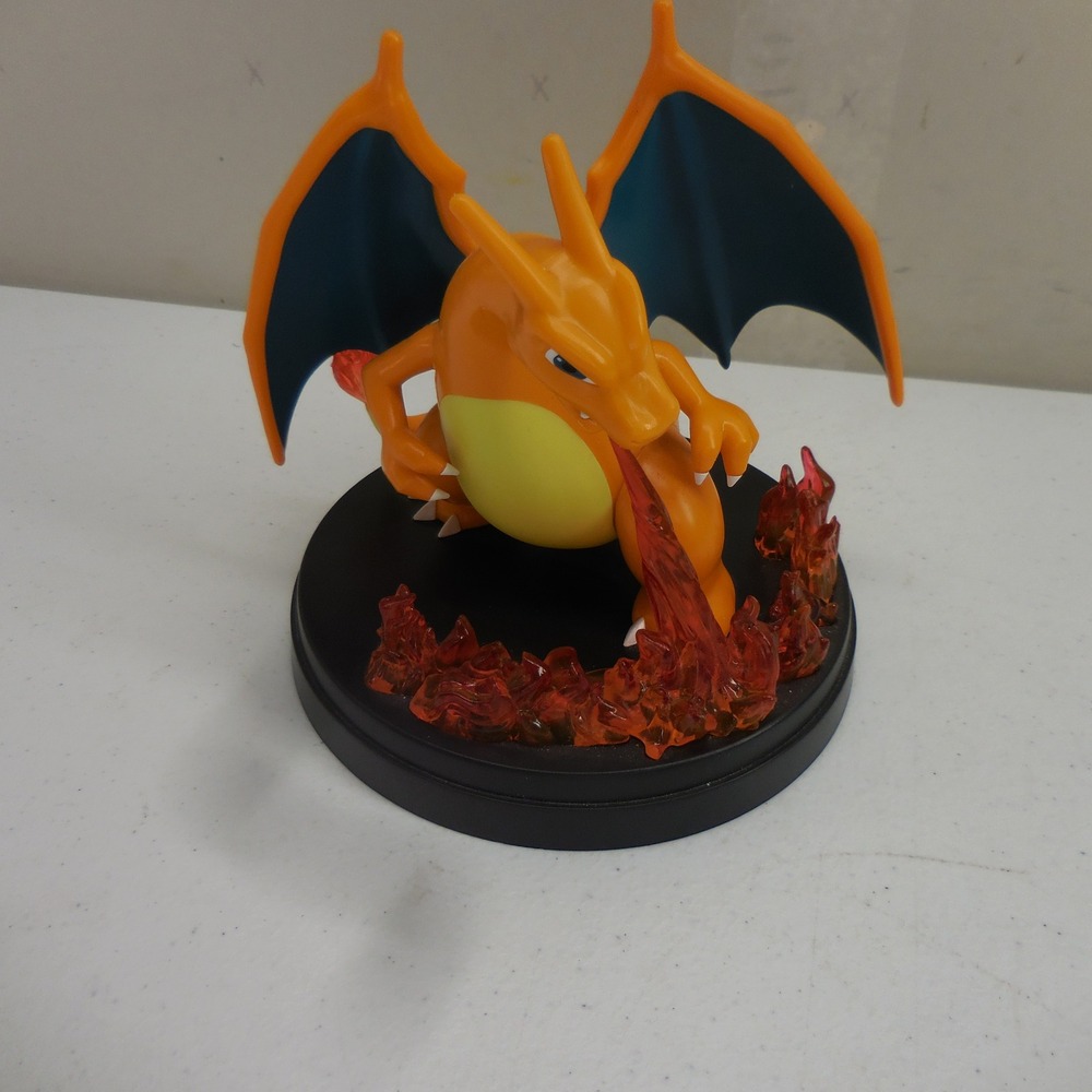 Pokemon Center Charizard Figure Flamethrower Pose Fire Type Collectible 2024